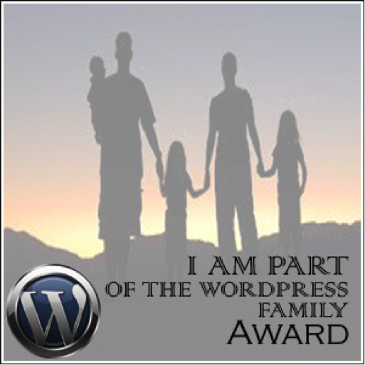 wordpress family blog award