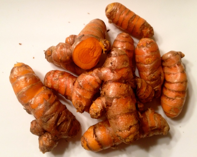 Turmeric in its raw form