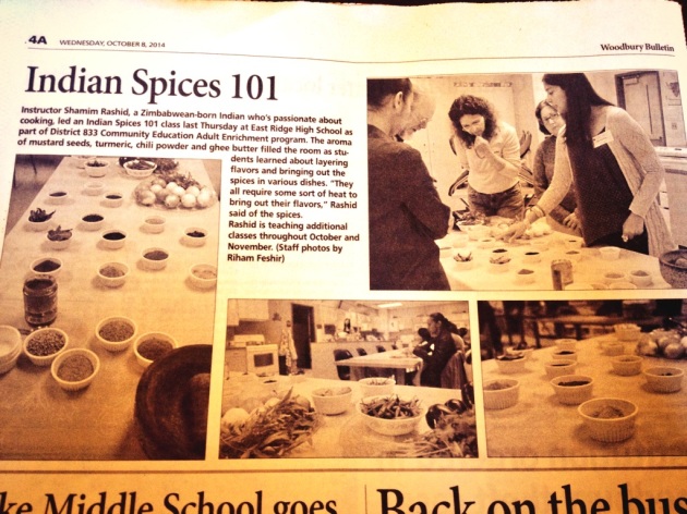So there a little fun piece that was in the Woodbury Bulletin this week! yay!